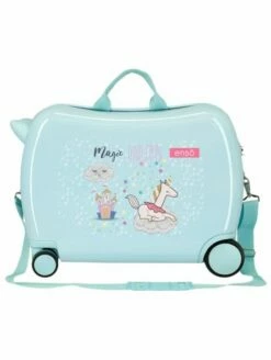 Maleta Correpasillos Enso Magic Unicorn Azul -Maletas Tony Tienda de ventas maleta correpasillos enso magic unicorn azul 3