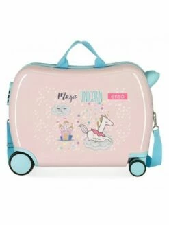 Maleta Correpasillos Enso Magic Unicorn Rosa