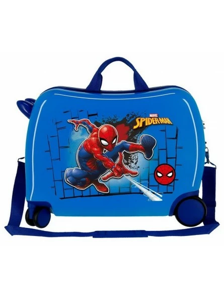 Maleta Correpasillos Marvel Spiderman Red 3 Maleta Correpasillos Marvel Spiderman Red - Imagen 3