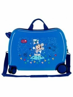 Disney Maleta Correpasillos Mickey On The Moon Azul -Maletas Tony Tienda de ventas maleta correpasillos mickey on the moon azul 4