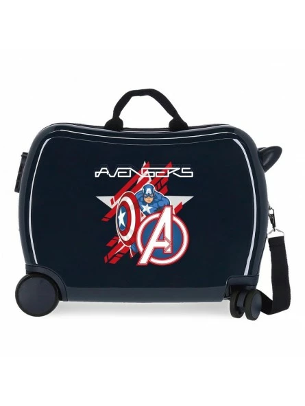 Marvel Maleta Correpasillos RG All Avengers Azul 1 Marvel Maleta Correpasillos RG All Avengers Azul