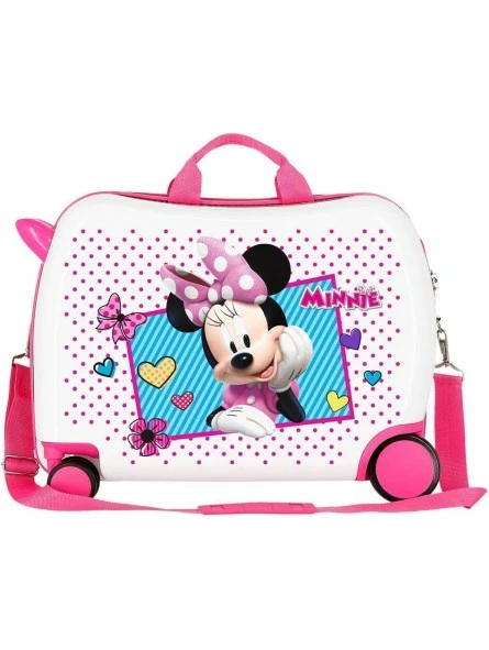 Maleta Correpasillos RG Disney Minnie Joy Rosa 4 Maleta Correpasillos RG Disney Minnie Joy Rosa - Imagen 4