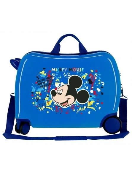 Disney Maleta Correpasillos RG Mickey Colour Mayhem Azul 4 Disney Maleta Correpasillos RG Mickey Colour Mayhem Azul - Imagen 4