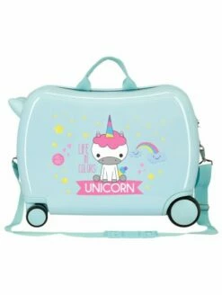 Maleta Correpasillos RG Roll Road Little Me Unicorn Celeste -Maletas Tony Tienda de ventas maleta correpasillos rg roll road little me unicorn celeste 3