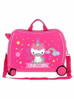 Maleta Correpasillos RG Roll Road Little Me Unicorn Rosa 6 Maleta Correpasillos RG Roll Road Little Me Unicorn Rosa -Maletas Tony Tienda de ventas maleta correpasillos rg roll road little me unicorn rosa 2