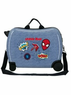 Marvel Maleta Correpasillos Spiderman Denim -Maletas Tony Tienda de ventas maleta correpasillos spiderman denim 3