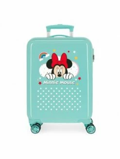 Maletas Tony Tienda de ventas 34 Disney Maleta Cabina Minnie Rainbow Turquesa