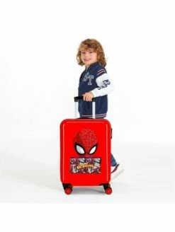 Marvel Maleta Cabina Spiderman Comic Roja 11 Marvel Maleta Cabina Spiderman Comic Roja -Maletas Tony Tienda de ventas maleta de cabina spiderman comic roja 2