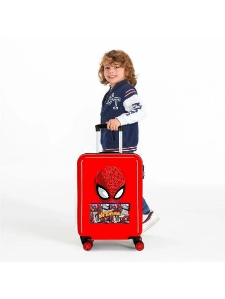 Marvel Maleta Cabina Spiderman Comic Roja 3 Marvel Maleta Cabina Spiderman Comic Roja - Imagen 3