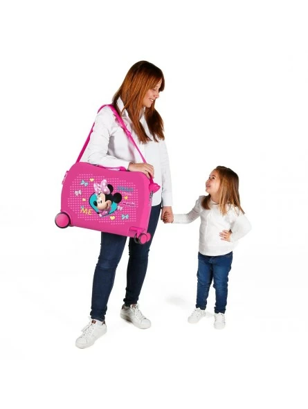 Disney Maleta Infantil Minnie Happy Helpers Rosa 6 Disney Maleta Infantil Minnie Happy Helpers Rosa - Imagen 6