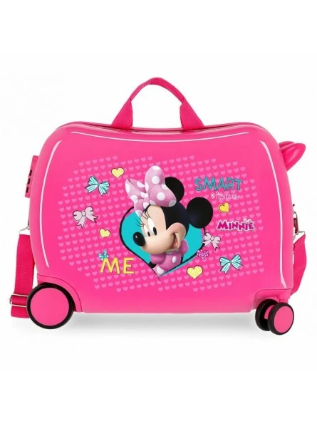 Disney Maleta Infantil Minnie Happy Helpers Rosa 1 Disney Maleta Infantil Minnie Happy Helpers Rosa