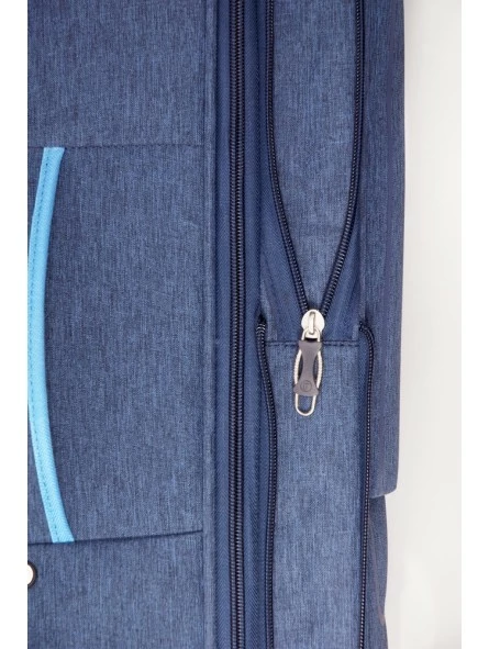 Maleta Mediana Expandible Oporto Negro 5 Maleta Mediana Expandible Oporto Negro - Imagen 5