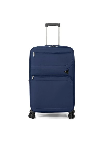Maleta Mediana Expandible Osaka Azul 1 Maleta Mediana Expandible Osaka Azul