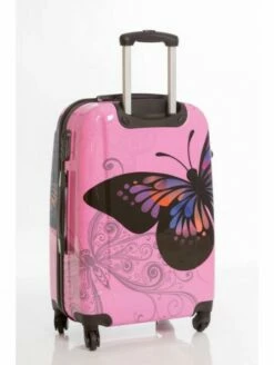 Maleta Mediana Mariposas Rosa -Maletas Tony Tienda de ventas maleta mediana mariposas rosa 2