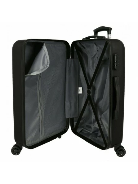 Maleta Mediana Star Wars The Mandalorian Negra 2 Maleta Mediana Star Wars The Mandalorian Negra - Imagen 2